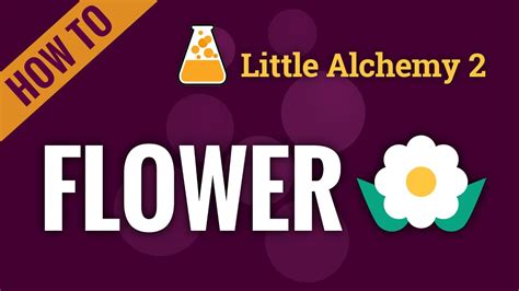 how to make flower little alchemy 2